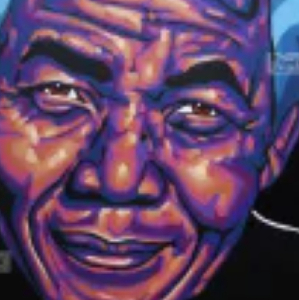 Nelson Mandela art print